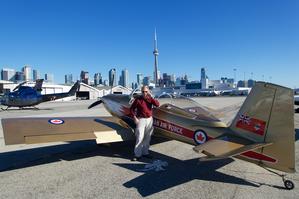 On the ground at Toronto Island