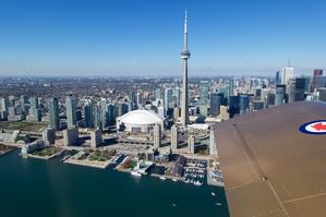 CN Tower and the Rogers Centre