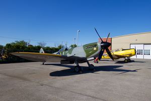 Spitfire XVI and Harvard IV