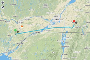 Smiths Falls to Bromont