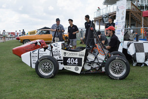Carleton University Formula SAE cars and student design team