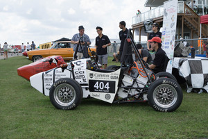 Carleton University Formula SAE cars and student design team