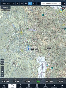 Two ground stations received on 978 MHz at 7500 ft