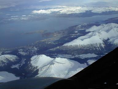 Mountains around Ushuaia