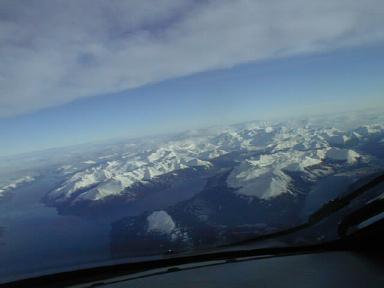 Mountains around Ushuaia