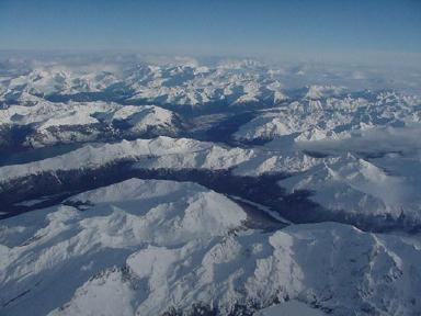 Mountains around Ushuaia